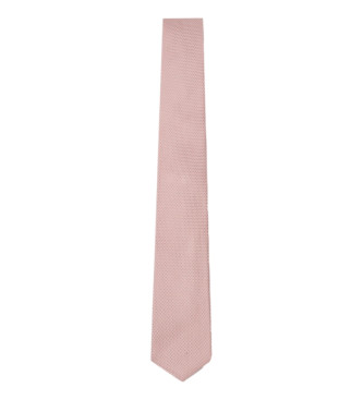 Hackett London para hombre. HM053647 Corbata de seda Tri Colour rosa (OSFA), Casual, Fiesta, Clásico