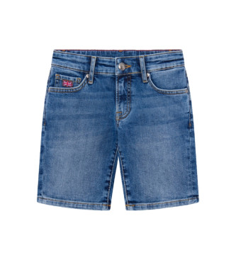 Hackett London para niño. HK800826 Shorts Vintage Denim azul (15años= 170cm), Casual, Algodón, moda infantil