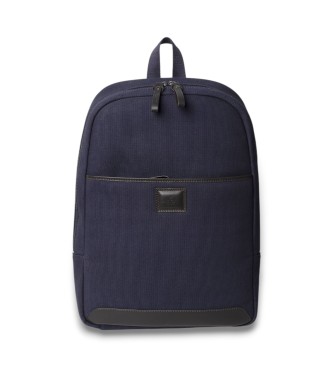 Hackett London para hombre. HM4100025 Mochila Wells marino (OSFA), Casual, Algodón