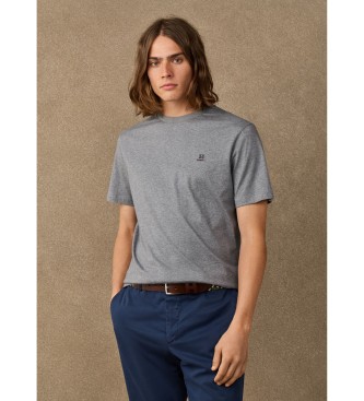 Hackett London Camiseta H Small Logo gris
