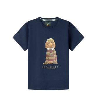 Hackett London Camiseta Harry marino (2Años= 92cm)