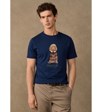 Hackett London Camiseta Harry marino