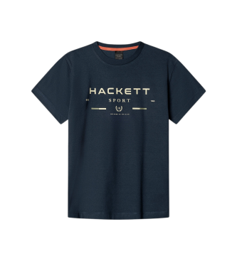 Hackett London Camiseta Hs Legacy marino (3años= 98cm)