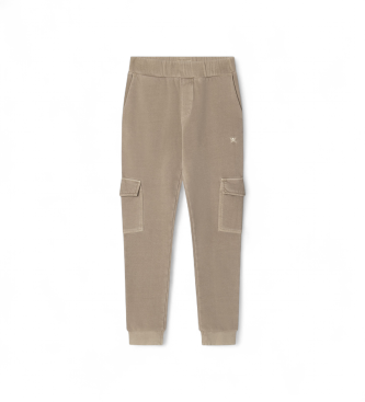 Hackett London para niño. HK5800001 Pantalón Cargo Jogger Pocket beige (2años= 92cm), Casual, Deportivo, Algodón, Multideporte, moda infanti