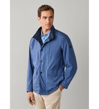 Hackett London Cazadora Reversible azul