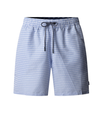 Hackett London para hombre. HMB100051 Bañador Chain Azul (L), Beachwear, Poliéster