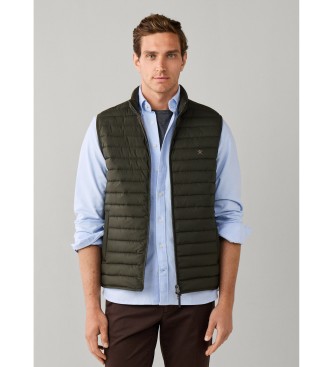 Hackett London Chaleco Ultra verde oscuro