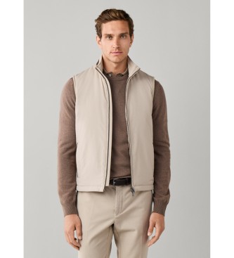 Hackett London Chaleco Windsor beige