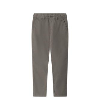 Hackett London para niño. HK2100014 Pantalones Classic Chino verde (9años= 134cm), Casual, Algodón, moda infantil