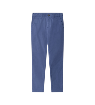 Hackett London para niño. HK2100014 Pantalones Classic Chino azul (3 años = 97 cm), Casual, Algodón, moda infantil