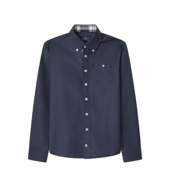 Hackett London para niño. HK3000002 Camisa Multi marino (15Años= 170cm), Casual, Fiesta, Algodón, Clásico, Manga larga, moda infantil