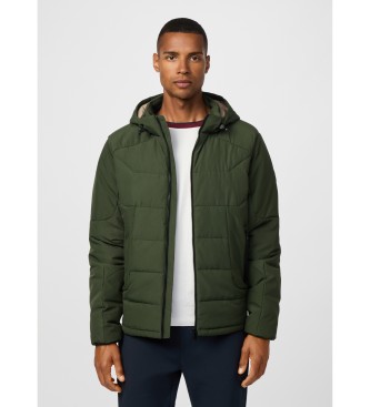 Hackett London para hombre. HM4000064 Chaqueta Sub Zero verde (3XL), Casual, Poliéster