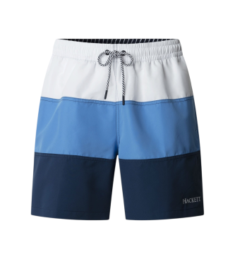 Hackett London para hombre. HMB100042 Bañador Htg Color azul (XL), Beachwear, Poliéster
