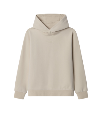 Hackett London para niño. HK5800032 Sudadera Interlock Hoody beige (2 años = 92 cm), Casual, Algodón, Manga larga, moda infantil