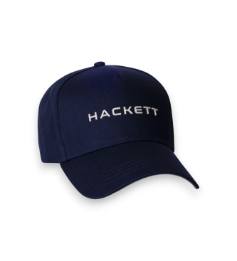 Hackett London para niño. HK0000006 Gorra Essential marino (OSFA), Casual, Algodón, moda infantil