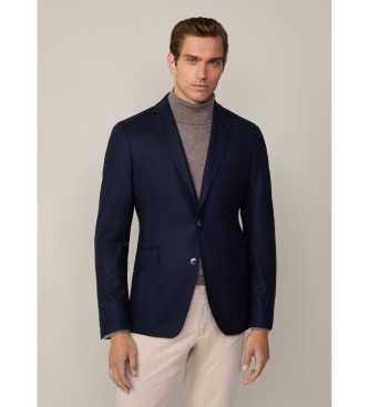 Hackett London para hombre. HM443394 Americana Performance Flan Ep marino (42/34), Casual, Fiesta, Lana, Clásico, Manga larga
