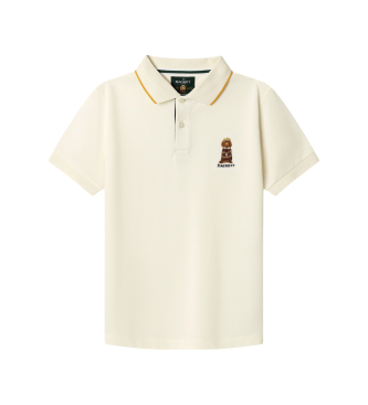 Hackett London Polo Harry blanco roto (2Años= 92cm)