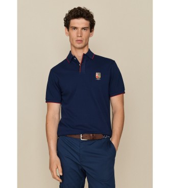 Hackett London Polo Small Logo marino