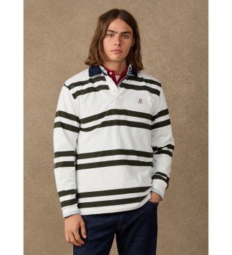 Hackett London Polo Rugby blanco