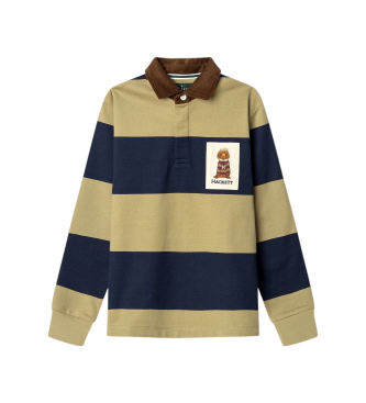 Hackett London Polo Rugby Harry beige (2Años= 92cm)
