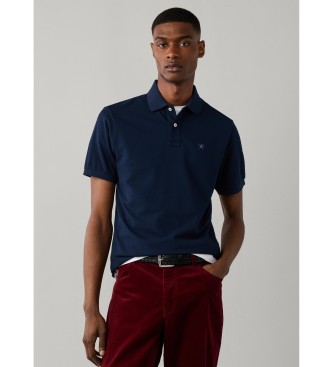 Hackett London Polo Slim Fit Logo marino