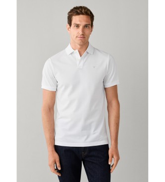 Hackett London Polo Slim Fit Logo blanco