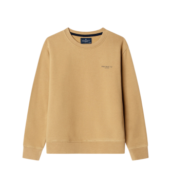 Hackett London Sudadera Alpine Print beige (5años= 110cm)