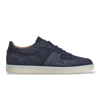 Hackett London Zapatillas nubuck brompton marino