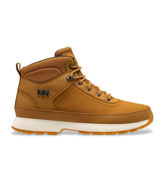 Helly Hansen para hombre. 12036 Botas Calgary 2 marrón (45), Piel, Plano, Cordones, Casual, Deportivo, Outdoor, Multideporte