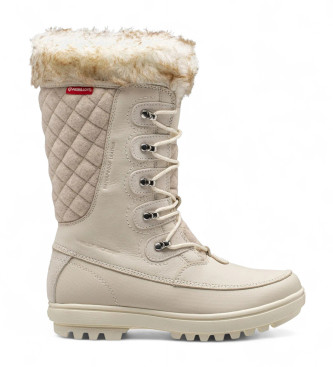 Helly Hansen Para Mujer. 11592 Botas Garibaldi Vl Beige (39 1/3), Plano, Cordones, Casual, Deportivo, Multideporte, Nieve-image