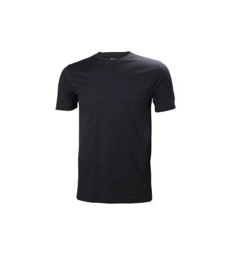 Helly Hansen para hombre. 34551 Camiseta Crew 2.0 marino (M), Casual, Algodón, Manga corta