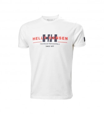 Helly Hansen para hombre. Camiseta Rwb Graphic T-Shirt blanco