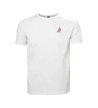 Helly Hansen para hombre. 54601 Camiseta Shoreline 3.0 blanco (M), Casual, Deportivo, Algodón, Multideporte, Manga corta