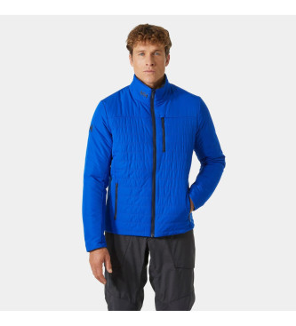 Helly Hansen para hombre. 30343 Chaqueta Aislante Crew 2.0 azul (S), Casual, Deportivo, Outdoor, Poliéster, Manga larga, Helly Hansen outlet