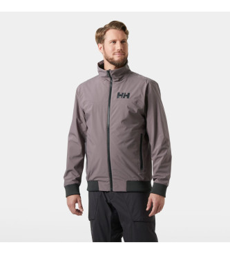 Helly Hansen Para Hombre. 34191 Chaqueta Bomber Hp Racing Lifaloft MarróN GrisáCeo (S), Casual, PoliéSter-image