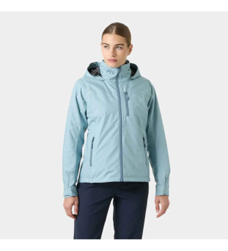Helly Hansen para mujer. 34447 Chaqueta Crew Hooded Midl 2.0 azul (L), Casual, Deportivo, Multideporte, Poliéster