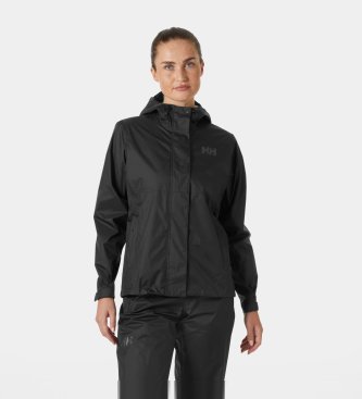 Helly Hansen Damen Schwarz Regenjacke Für Loke 2.0 - Bild 4