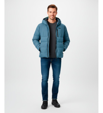 Helly Hansen para hombre. 66043 Chaqueta Kvitfjell Race Puffy azul (M), Casual, Poliéster