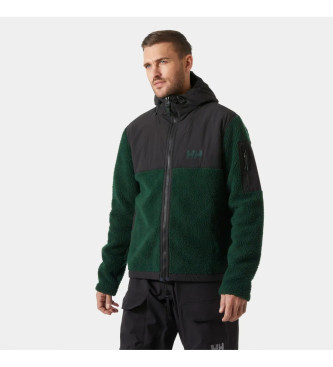 Helly Hansen para hombre. 53678 Chaqueta Patrol Pile verde (S), Casual