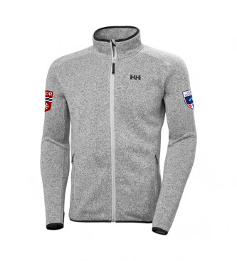 Helly Hansen para hombre. 49429 Chaqueta Varde 2.0 de forro polar gris (S), Casual, Deportivo, Outdoor, Multideporte, Poliéster, Helly Hanse