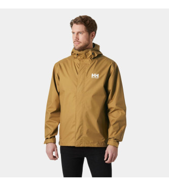 Helly Hansen para hombre. 62047 Chubasquero Seven marrón (M), Casual, Poliéster, Manga larga, Helly Hansen outlet 2024.