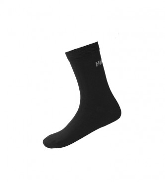 Helly Hansen. Pack de 3 Calcetines Everyday Cotton negro Helly Hansen