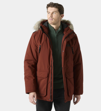 Para hombre. 53630 Parka Reine rojo (XL), Casual, Poliéster