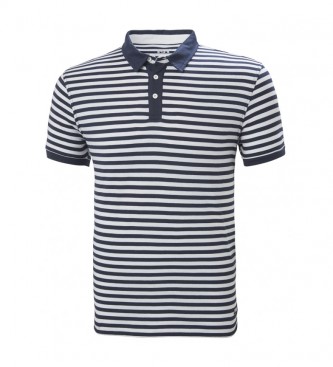 Helly Hansen para hombre. Polo Fjord marino, blanco, Azul, Casual Helly Hansen para hombre. Polo Fjord marino, blanco, Azul, Casual