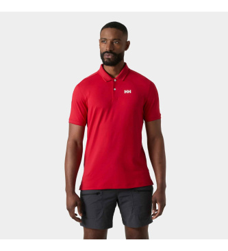 Helly Hansen para hombre. 34544 Polo Hp Salina rojo (XL), Casual, Poliamida, Manga corta