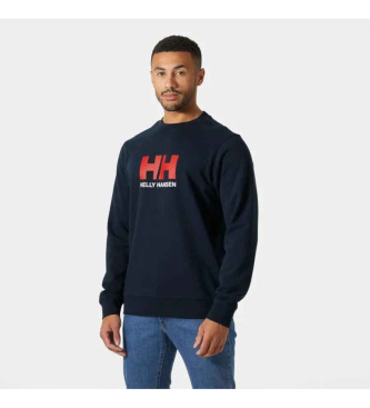 Helly Hansen para hombre. 54583 Sudadera Logo marino (S), Casual, Algodón