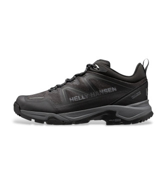 Helly Hansen para hombre. 11749 Zapatillas Cascade Low negro (40), Plano, Cordones, Casual, Outdoor