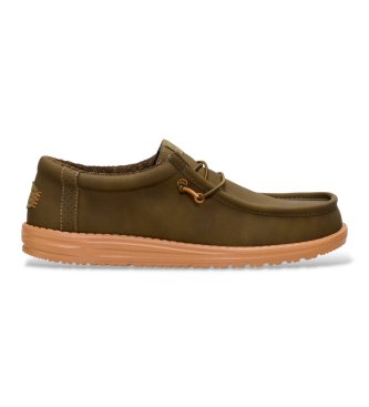 Wally Classic skor olivgrön