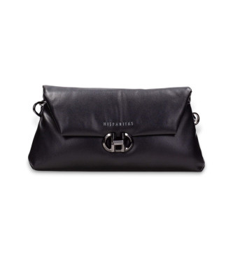 Hispanitas para mujer. BI254157 Bolso Covent negro (35), Casual, Poliuretano