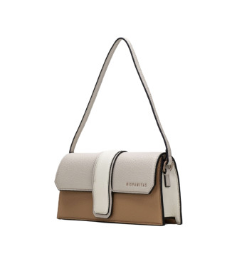 Hispanitas para mujer. BV243250 Bolso De Hombro Piedra-Desert beige (OSFA), Marrón, Casual, Gris, Poliuretano